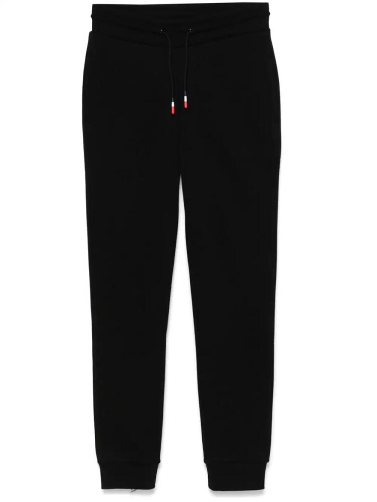 Rossignol logo-patch fleece trousers - Black Cover