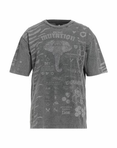 Mauna Kea Man T-shirt Steel grey Cotton Cover