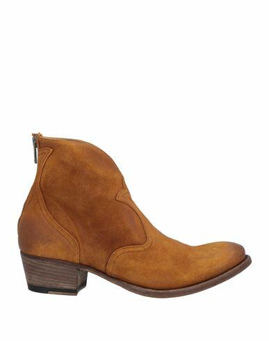 Pantanetti Woman Ankle boots Camel Leather Cover