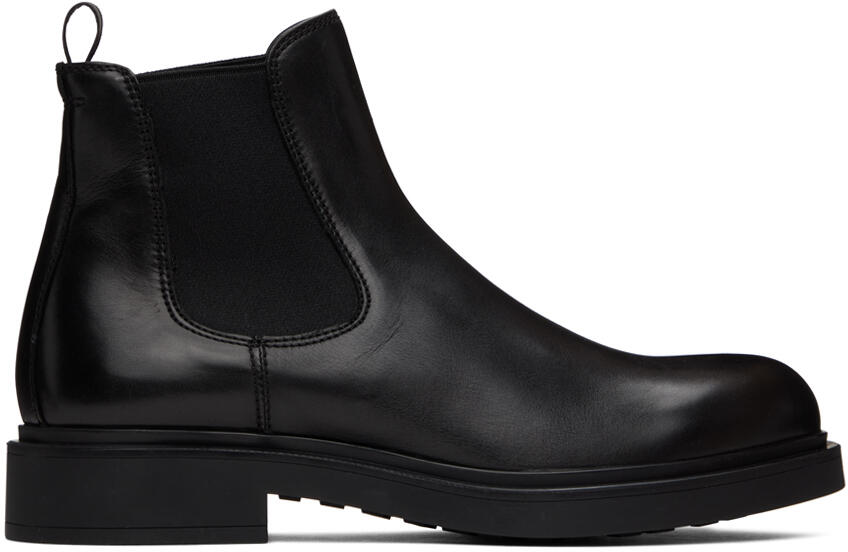 Officine Creative Black Engineer 006 Chelsea Boots Cover