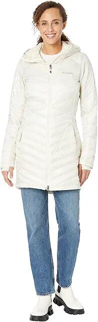 Columbia Joy Peak Mid Jacket (Chalk) Women's Clothing Cover