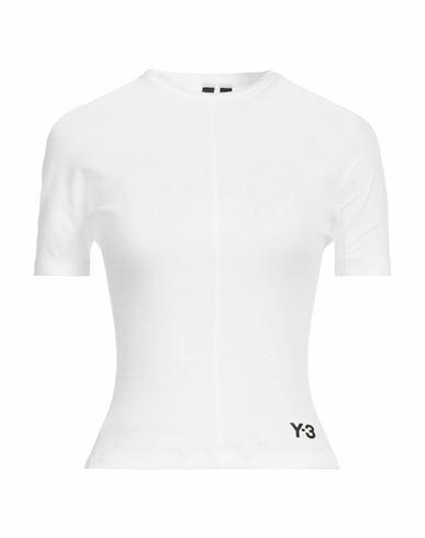 Y-3 Woman T-shirt White Organic cotton Cover