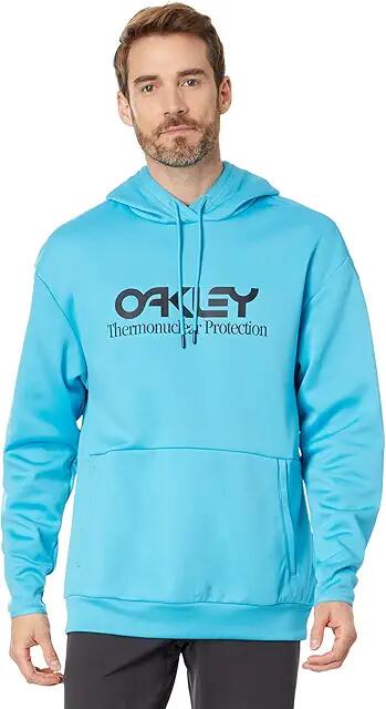 Oakley Rider Long 2.0 Hoodie (Bright Blue) Men's Coat Cover