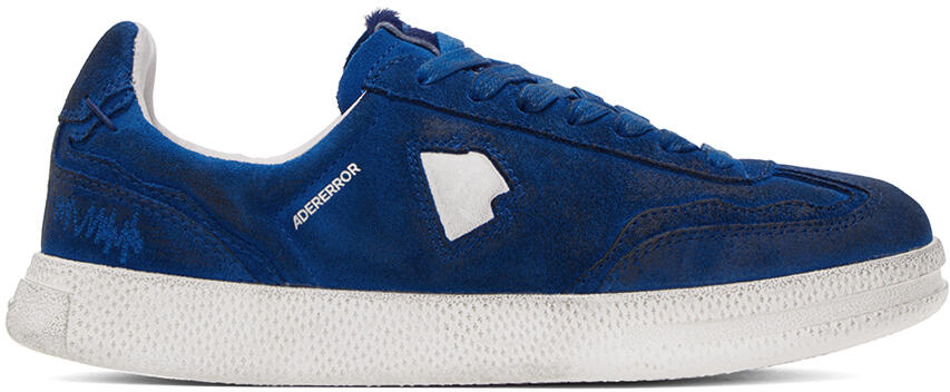 ADER error Blue Suede Low-Top Sneakers Cover