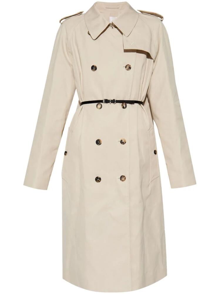 Givenchy belted double-breasted trench coat - Neutrals Cover