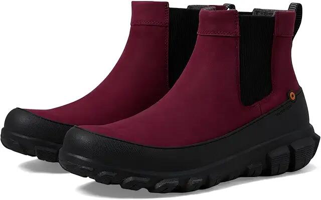 Bogs Cedar Chelsea (Garnet) Women's Rain Boots Cover