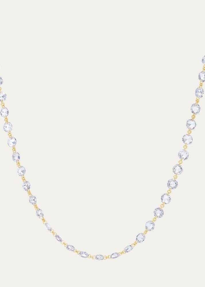 64 Facets 18k Gold Diamond Chain Necklace Cover