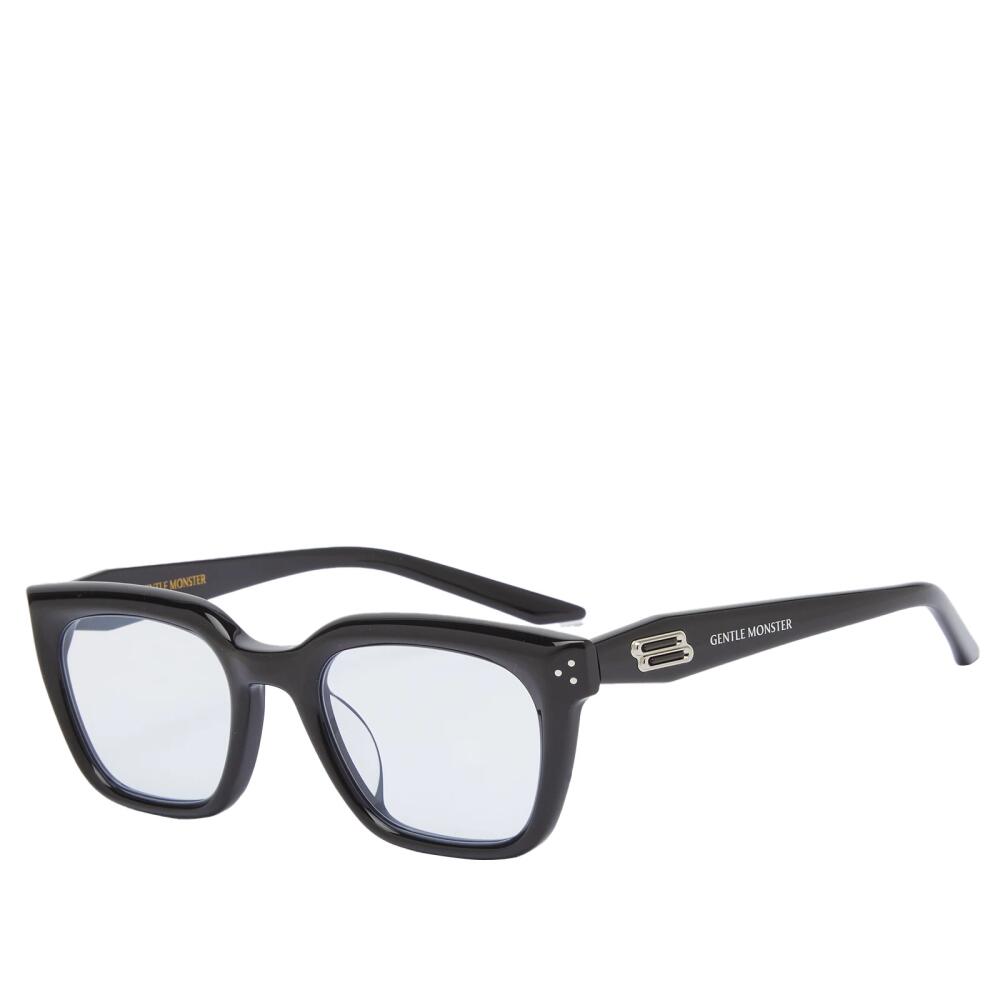 Gentle Monster Hovo Sunglasses in Black/Blue Cover