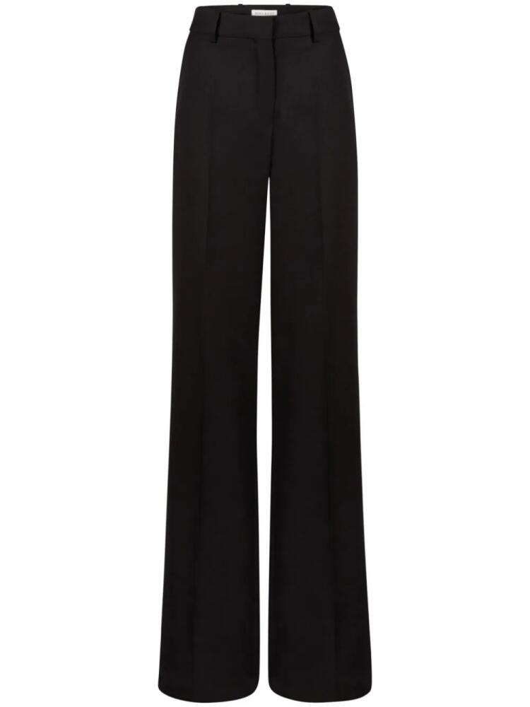 Nina Ricci Straight Wool Trousers - Black Cover