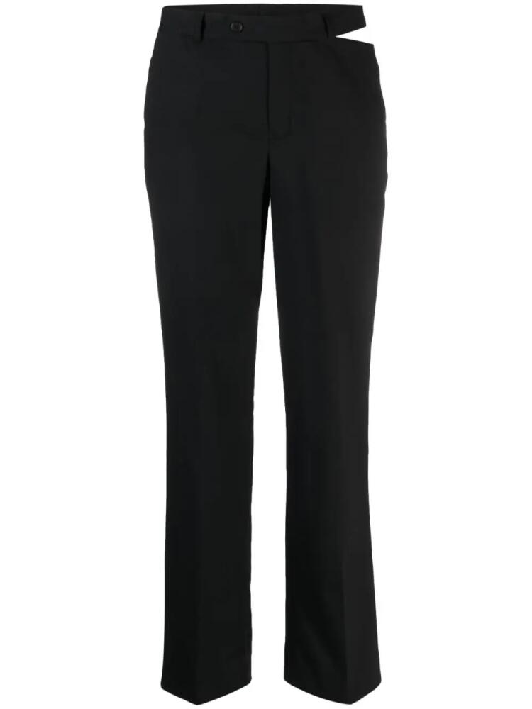 BETTTER straight-leg wool trousers - Black Cover