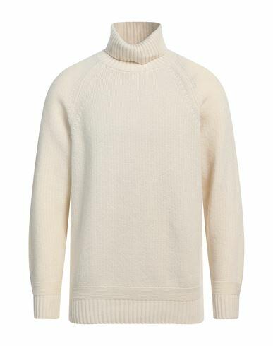 Ten C Man Turtleneck Ivory Wool Cover