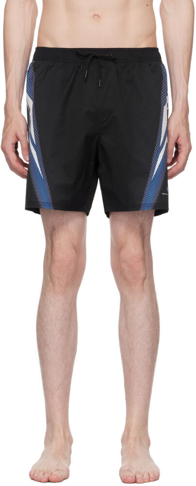 Saturdays NYC Black Oakley Edition Timothy Swim Shorts Cover