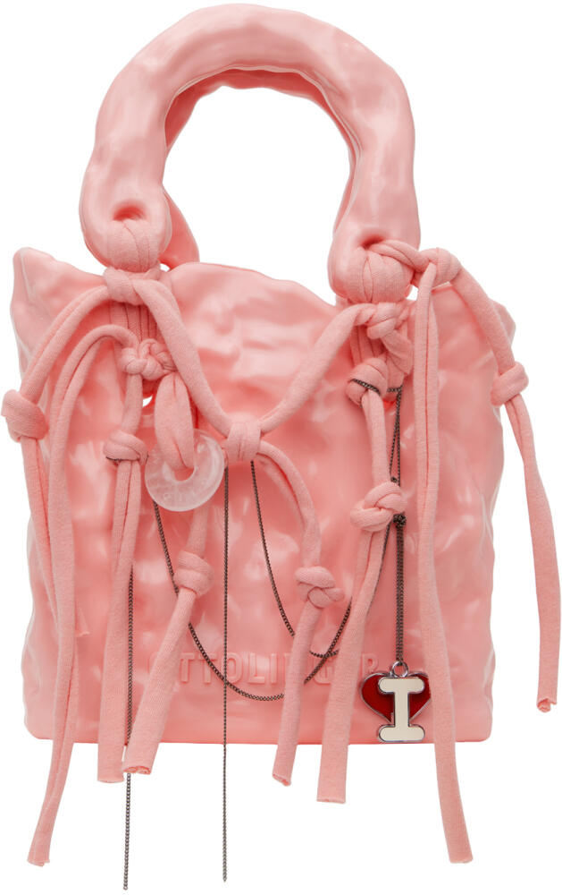 Ottolinger SSENSE Exclusive Pink Signature Ceramic Bag Cover