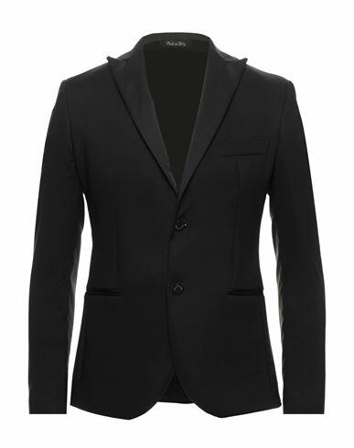 Takeshy Kurosawa Man Blazer Black Cotton, Polyester, Elastane Cover