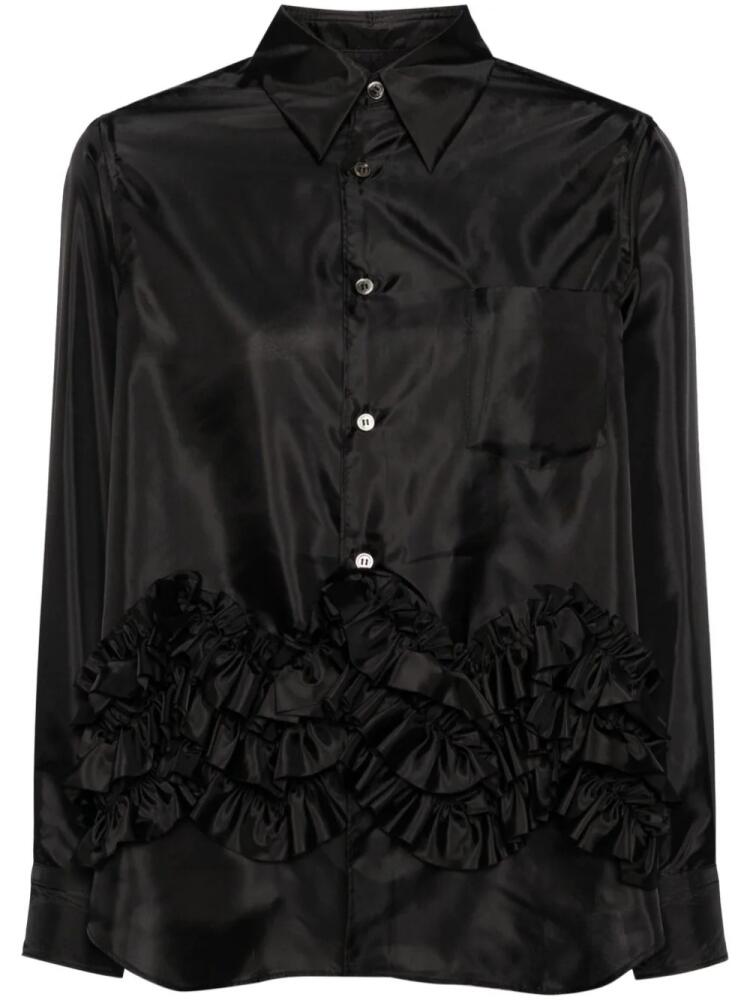 Comme Des Garçons Comme Des Garçons ruffled shirt - Black Cover