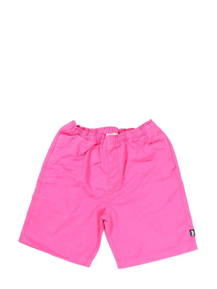 Stüssy cotton bermuda shorts - Pink Cover