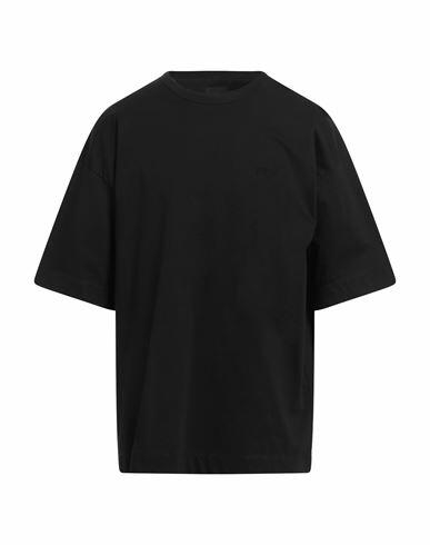 Juun. j Man T-shirt Black Cotton Cover