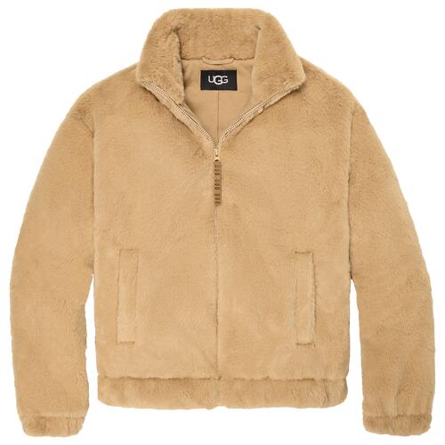 UGG Tash Faux Fur Jacket - Womens Oolong Cover