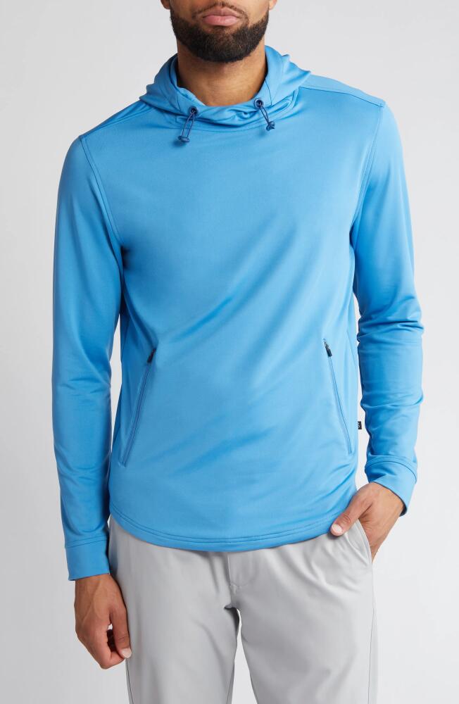 Swannies Ivy Golf Hoodie in Blue Cover