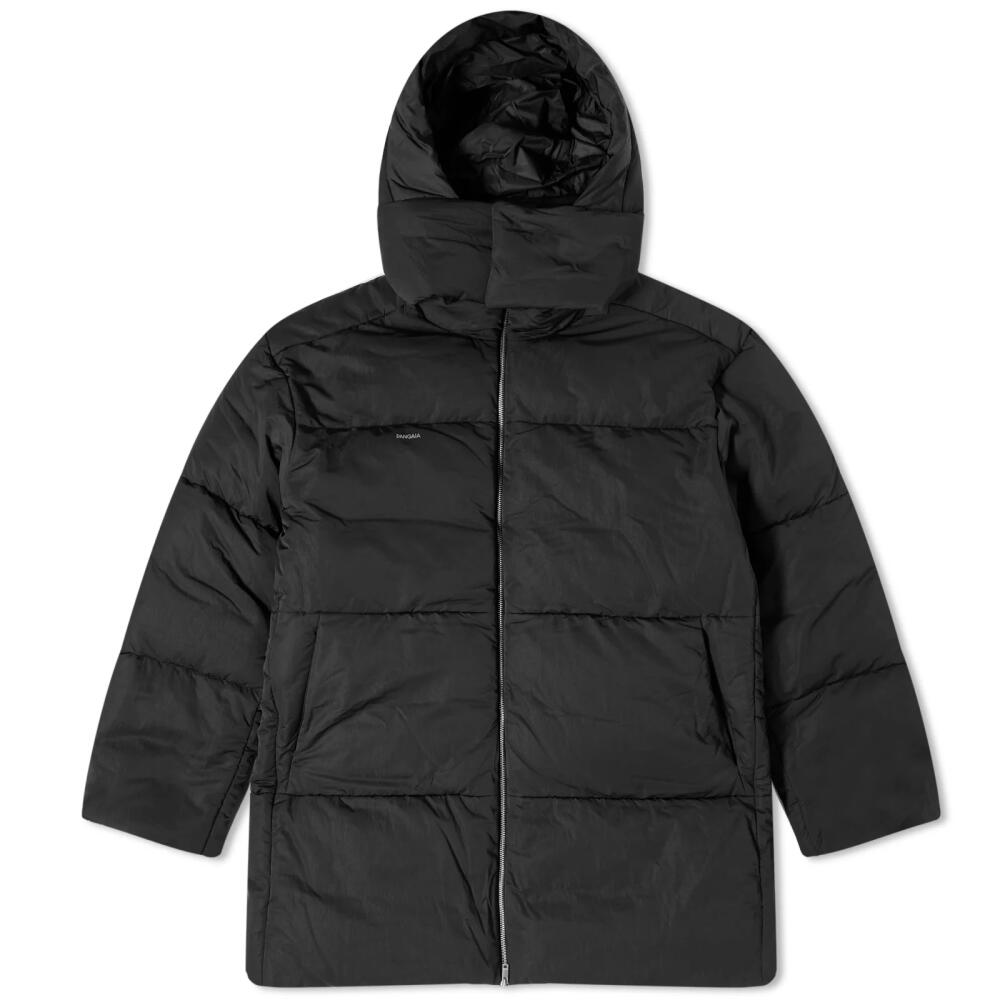 Pangaia FLWRDWN Recycled Nylon Puffer Jacket in Black Cover