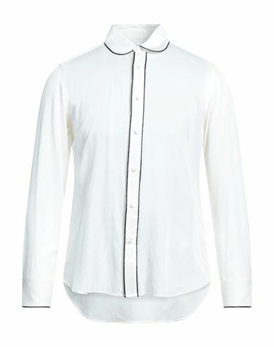 Pt Torino Man Shirt White Size 15 ½ Viscose Cover