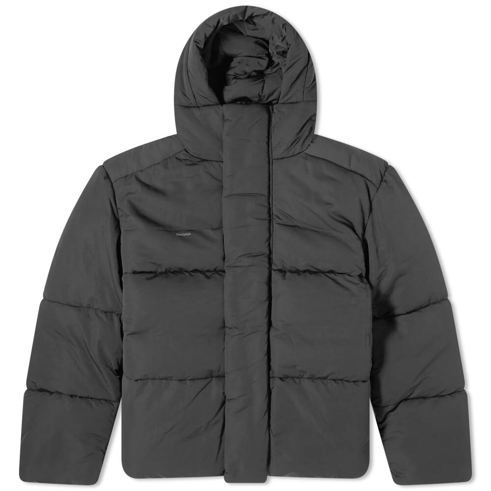 Pangaia Men's FLWRDWN Recycled Nylon Short Puffer Jacket in Black Cover