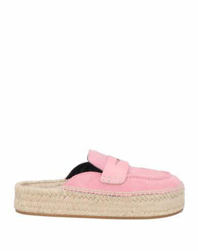 Jw Anderson Woman Espadrilles Pink Calfskin Cover