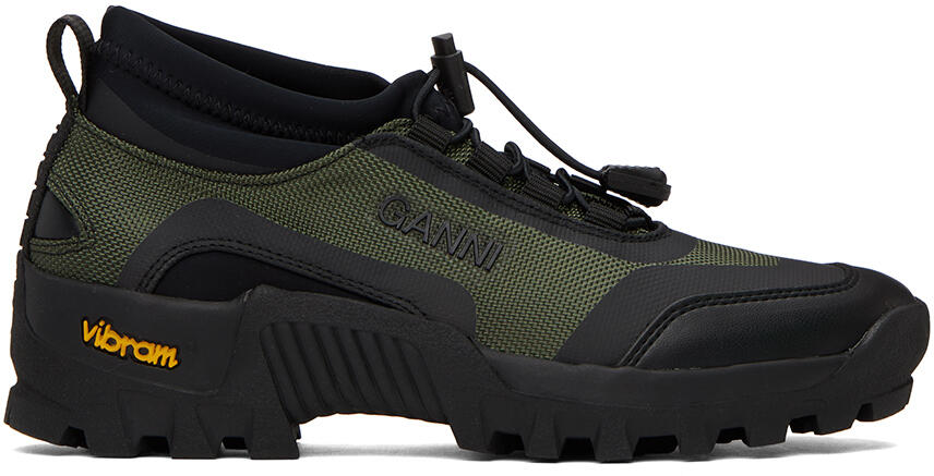 GANNI Khaki Performance Sneakers Cover