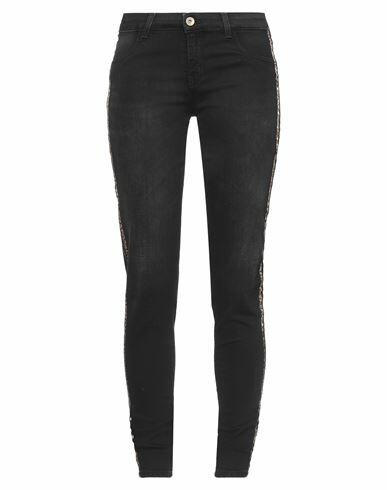 Kocca Woman Jeans Black Cotton, Elastane Cover