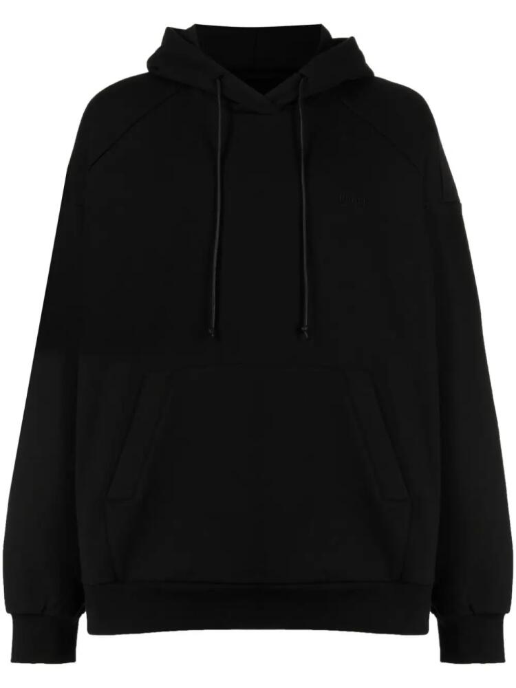 Juun.J 'Meyer Lunacy' graphic-print cotton hoodie - Black Cover