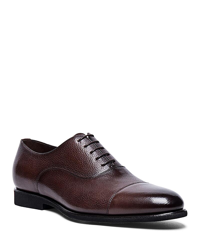 Santoni Men's Darian Lace Up Oxford Shoes Cover