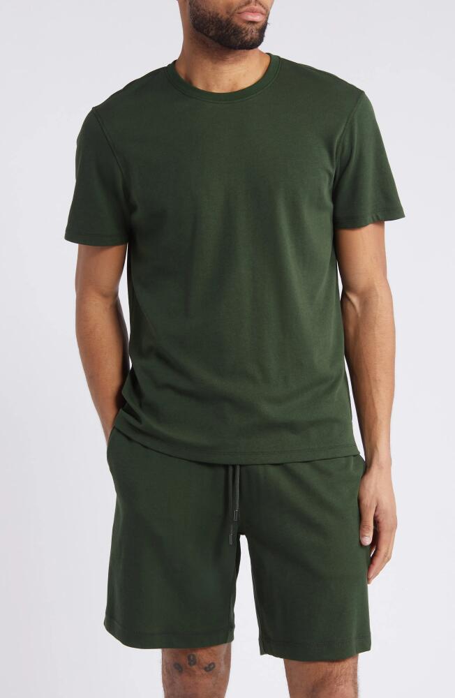 Daniel Buchler Crewneck Pajama T-Shirt in Olive Cover