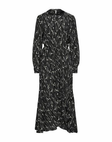 Isabel Marant Woman Midi dress Black Silk Cover