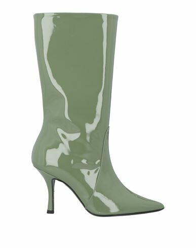 Marc Ellis Woman Boot Sage green Soft Leather Cover