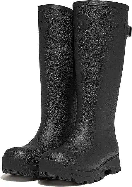 FitFlop Wonderwelly ATB High-Performance Tall Rain Boots (All Black) Women's Rain Boots Cover