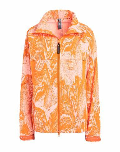 Adidas By Stella Mccartney Asmc Woven Tt P Woman Jacket Orange Recycled polyamide, Elastane Cover