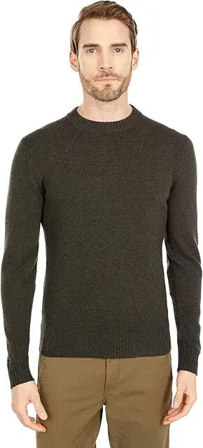 Fjallraven Ovik Round-Neck Sweater (Dark Olive) Men's Clothing Cover