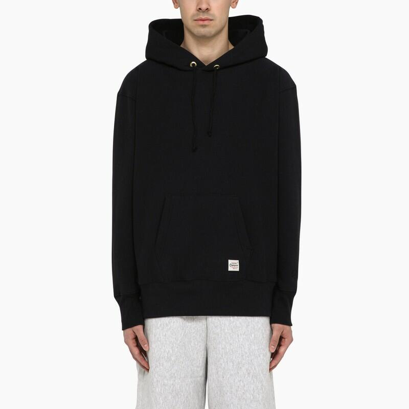 Champion Black cotton hoodie Cover