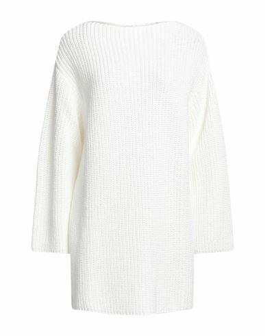 Ferragamo Woman Sweater Ivory Cotton Cover