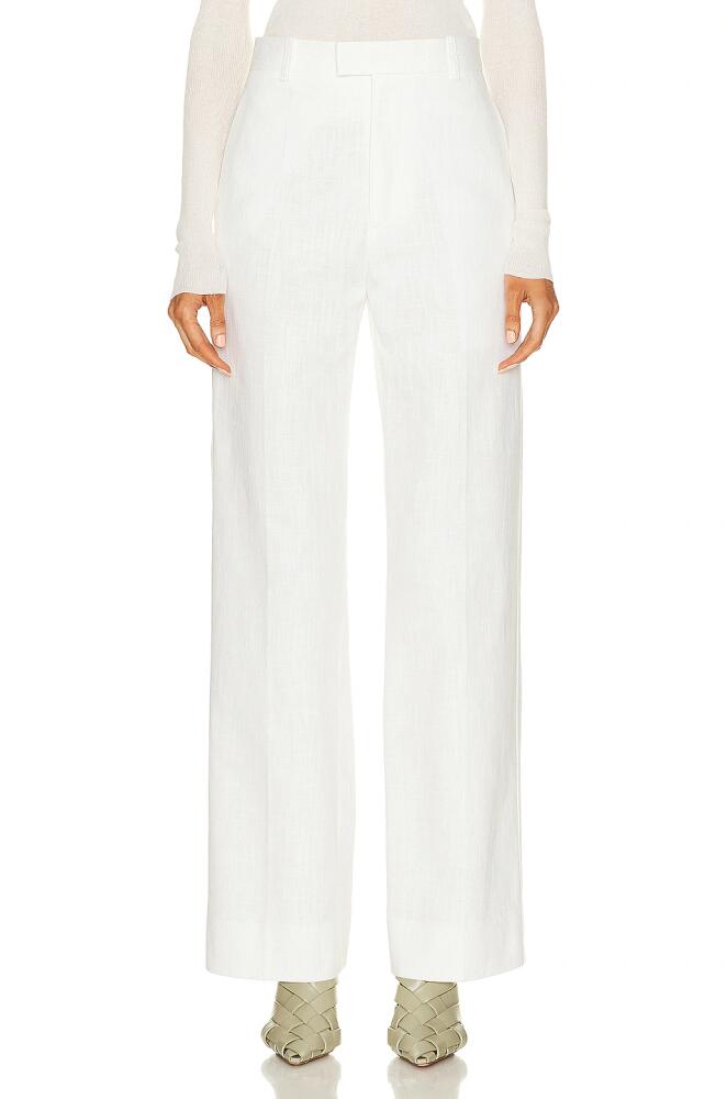 Bottega Veneta Wide Leg Pant in White Cover