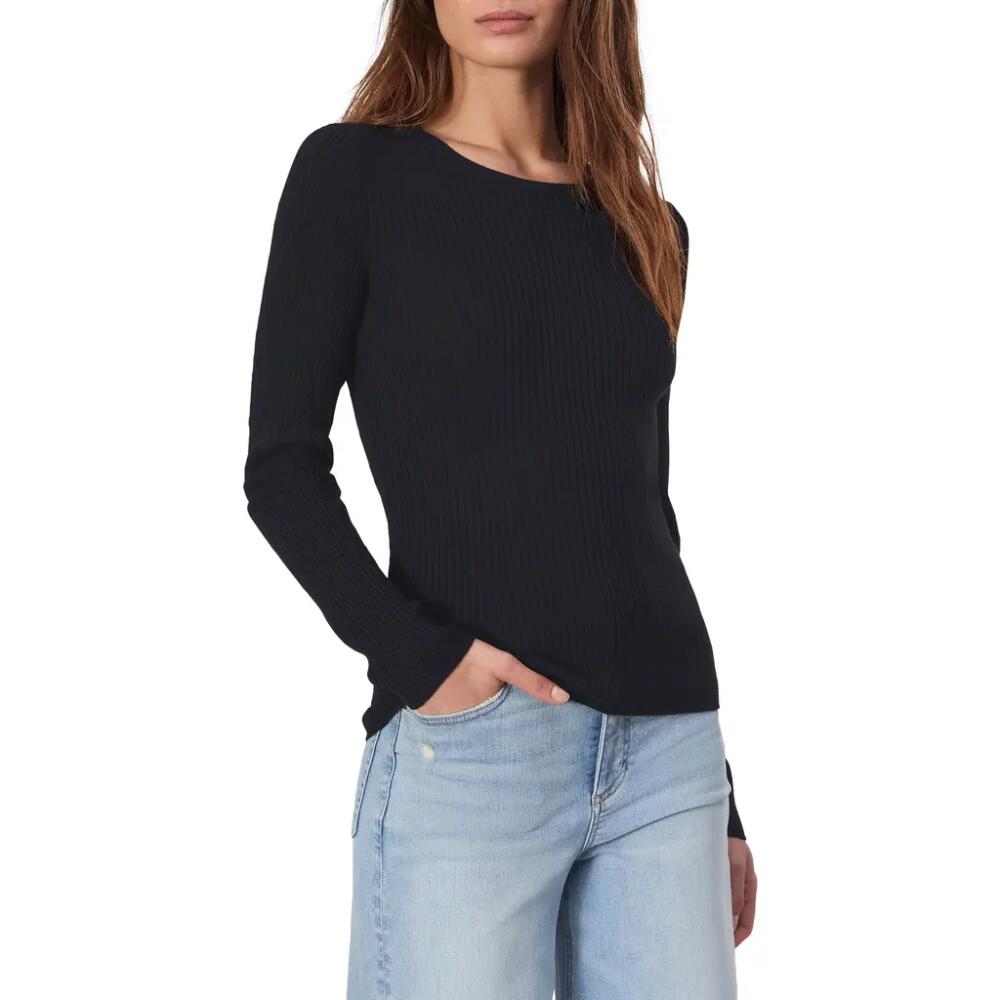 rag & bone Audrina Rib Sweater in Black Cover