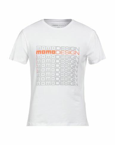 Momo Design Man T-shirt White Cotton, Elastane Cover