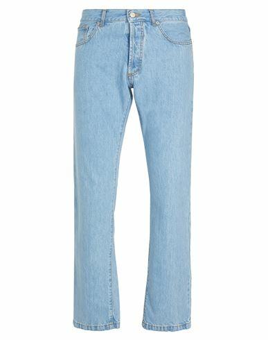 8 By Yoox Organic Cotton Slim Fit Denim Man Jeans Blue Organic cotton Cover