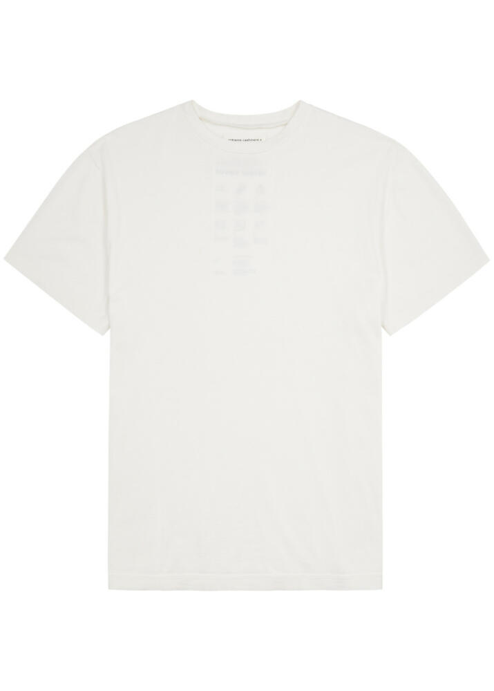 Extreme Cashmere N°269 Rik Cotton-blend T-shirt - White Cover