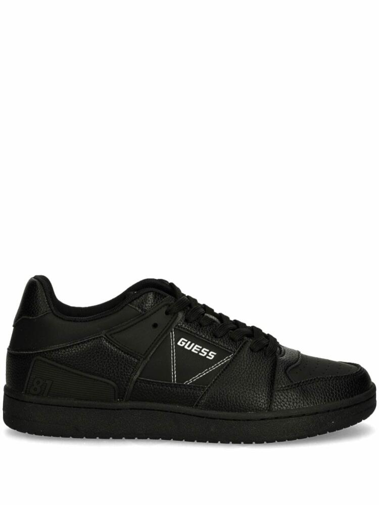 GUESS USA Sava faux-leather sneakers - Black Cover