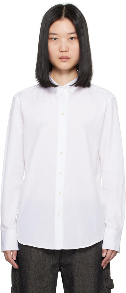 FLORE FLORE White Casta Shirt Cover