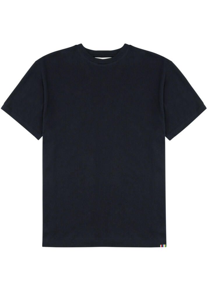 Extreme Cashmere N°269 Rik Cotton-blend T-shirt - Navy Cover