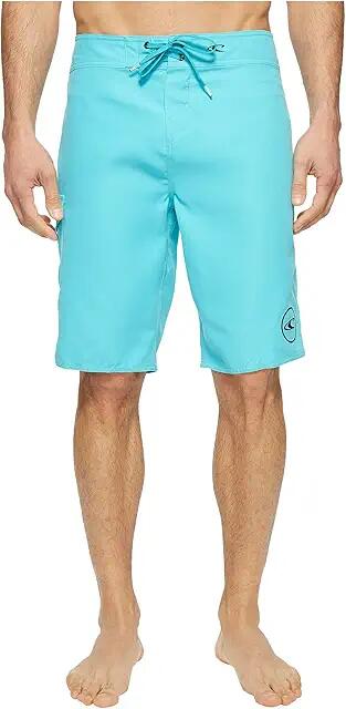 O'Neill Santa Cruz Solid 2.0 Boardshorts (Turquoise) Men's Swimwear Cover