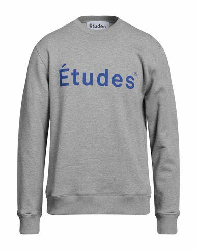 Études Man Sweatshirt Grey Organic cotton Cover