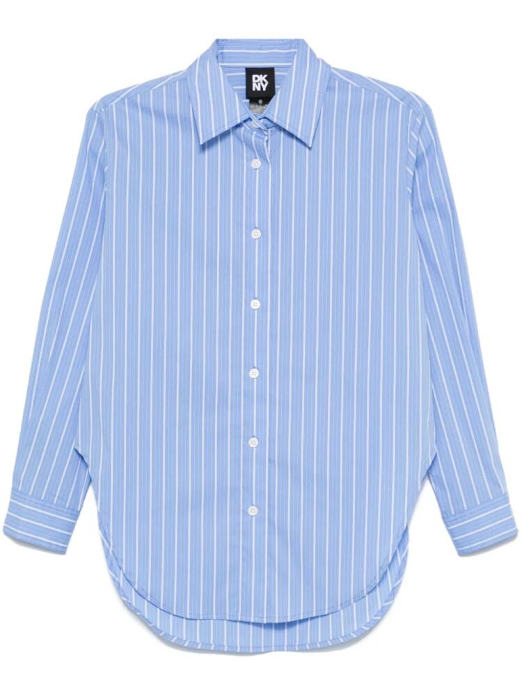 DKNY logo-print shirt - Blue Cover